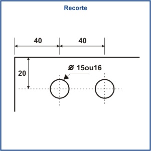 1122S - ROLDANA/CARRINHO SIMPLES (2 FUROS) PARA 1030 (PORTAS 30KG)