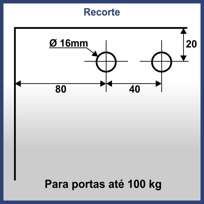 1122G - ROLDANA/CARRINHO TRIPLO PARA TRILHO 1030 - ATÉ 100Kg