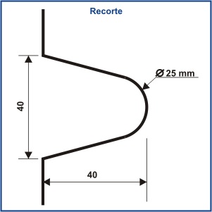 1329 - SUPORTE CENTRAL 50 X 50MM