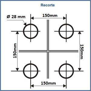 SPIDER - SUPORTE ESTRUTURAL PARA JUNÇÃO DE VIDROS